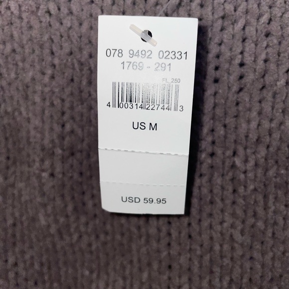 NWT - Aerie Brown/Taupe Chenille Cardigan with Waist Tie - Size: M - Picture 4 of 4